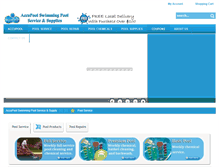 Tablet Screenshot of accupool.com